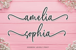 Amelia Sophia: A Script Font for Warm, Authentic Branding
