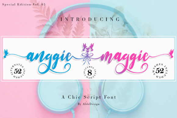 Anggie Maggie: A Handwritten Font That Feels Like a Hug