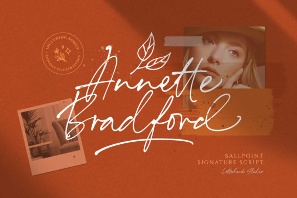 Annette Bradford: A Handwritten Font That Makes Your Brand Feel Thoughtful