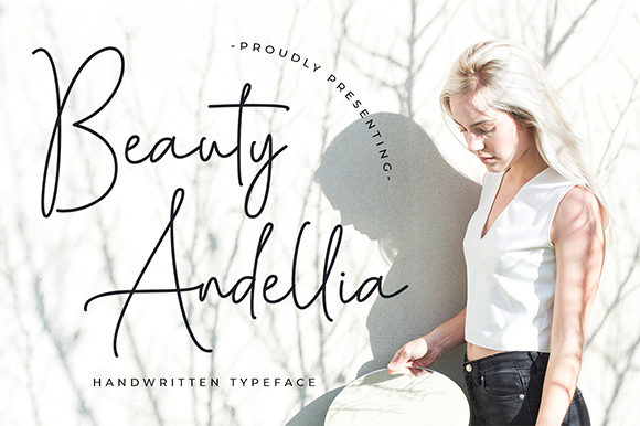 Beauty Andellia: A Handwritten Font That Converts
