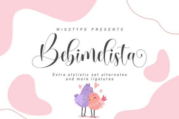 Bebimelista: A Script Font for Editorial Elegance
