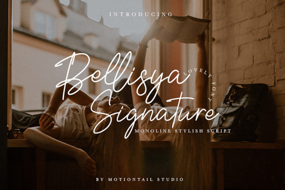 Bellisya Signature: A Premium Script Font That Elevates Your Brand
