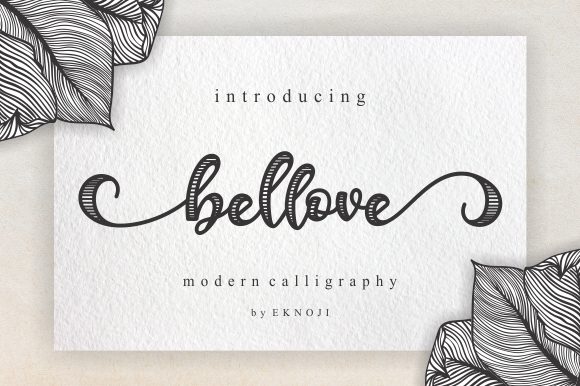 Bellove: A Friendly Handwritten Font for Scroll-Stopping Marketing