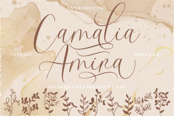 Camalia Amira: A Script Font That Earns Its Place in Real Campaigns