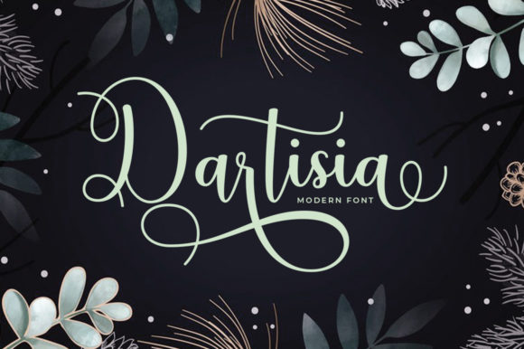 Dartisia: A Handwritten Font for Editorial Elegance