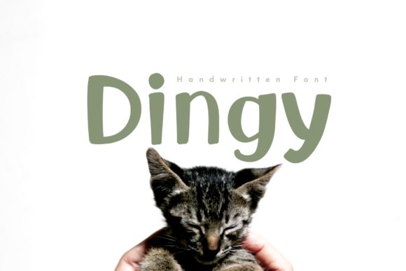 Dingy: A Warm, Authentic Script Font for Digital Branding
