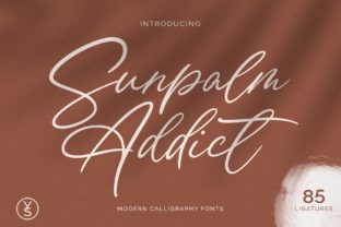 Discover Sunpalm Addict: The Perfect Handwritten Font for Crafters and Product Creators