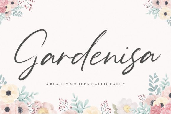 Gardenisa: A Thoughtful Script Font for Editorial Warmth