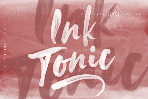 Ink Tonic: A Handwritten Font That Converts Scroll into Stop
