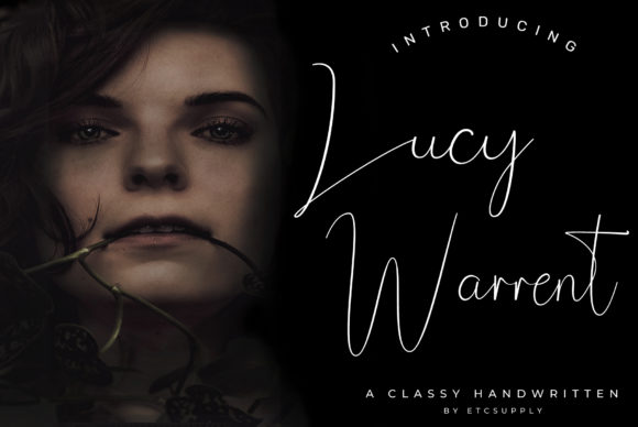 Lucy Warrent: A Modern Script Font That Builds Trust