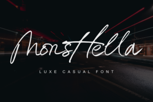 Monsttella: A Handwritten Font That Feels Human—Not Haphazard