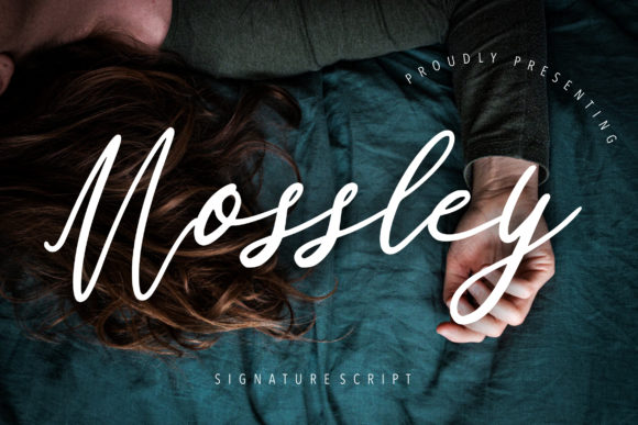 Mossley: A Romantic Handwritten Font That Earns Its Place in Real Campaigns