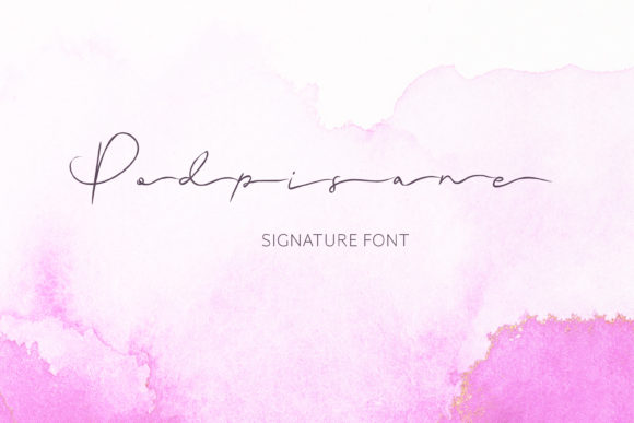 Podpisane: A Timeless Script Font for Editorial Elegance