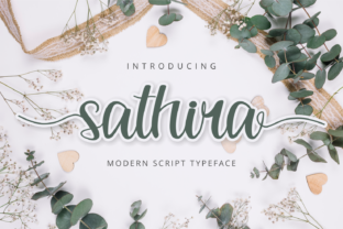 Sathira: A Handwritten Font That Feels Like It Belongs