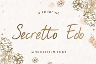 Secretto Edo: The Font That Elevates Your Brand