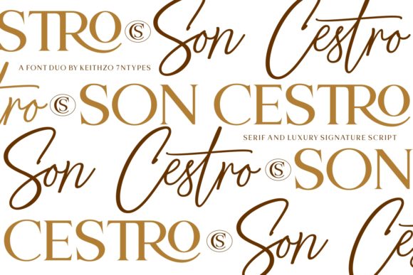 Son Cestro Duo: A Warm, Playful Font Duo for Real Branding Work